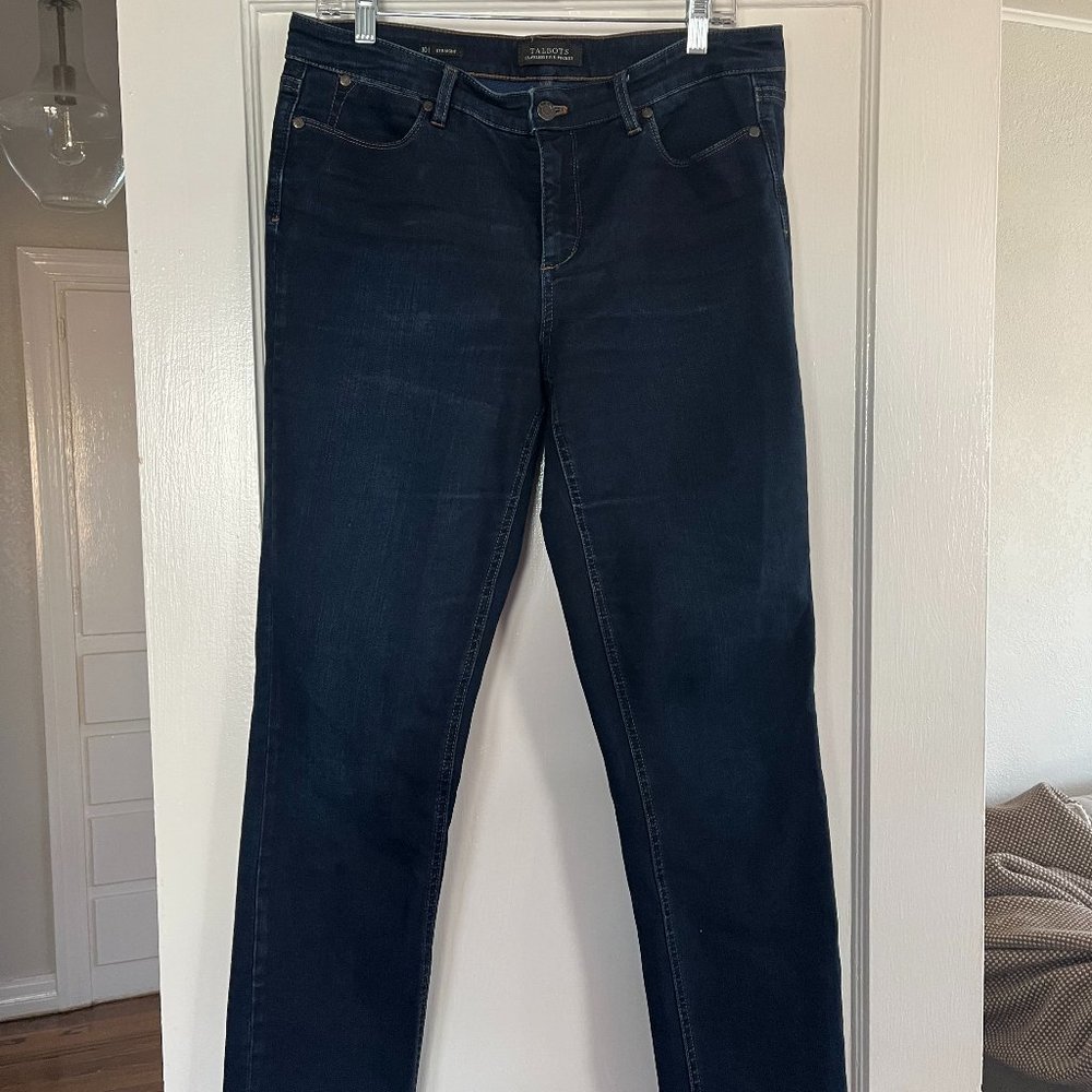 Talbots Flawless 5 Pocket blue jeans